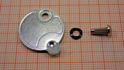 Round cover for lock housing - round,